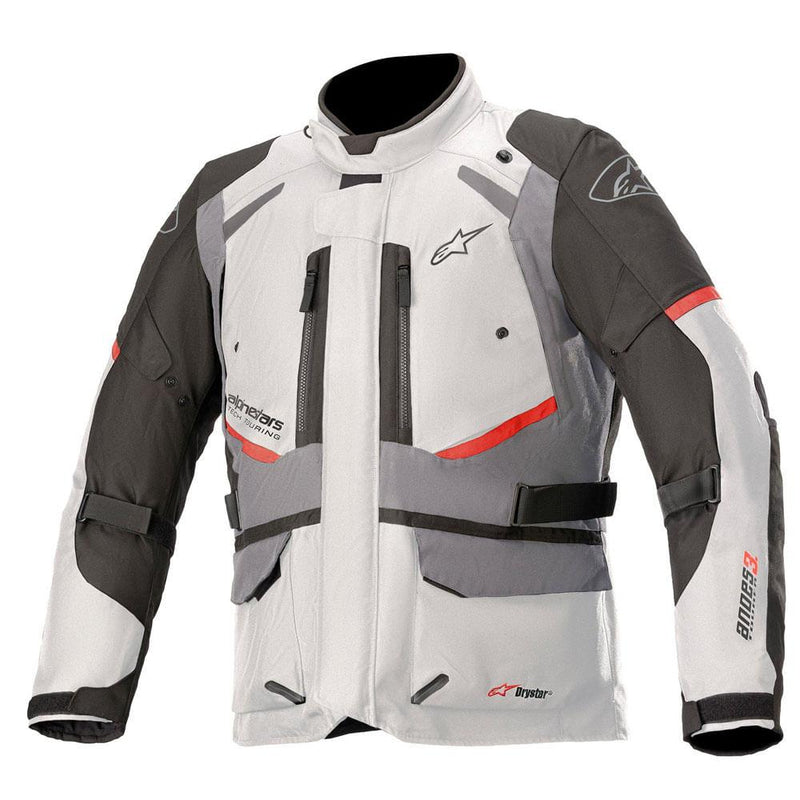 JAQUETA ALPINESTARS ANDES V3 DRYSTAR CINZA/GELO/CINZA ESCURO