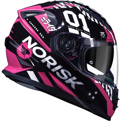 Norisk FF302 Soul Tokyo - Preto/Rosa