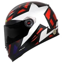 Capacete LS2 FF358 Starwar - Branco/Vermelho