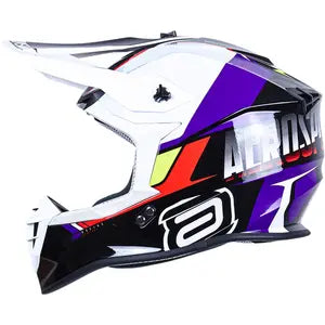 Capacete ASW R3 Evade - Preto/Roxo/Branco