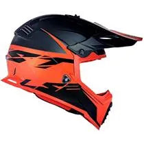 Capacete LS2 MX437 Fast Roar - Preto/Vermelho