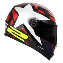 Capacete LS2 FF358 Starwar - Branco/Vermelho