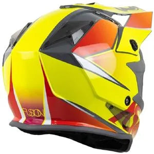 Capacete ASW Fusion Hubble - Amarelo/Laranja/Cinza