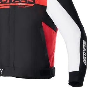 Jaqueta Alpinestars Monza Sport - Preto/Vermelho/Branco