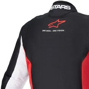 Jaqueta Alpinestars Monza Sport - Preto/Vermelho/Branco