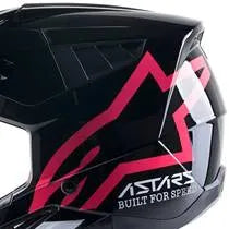 Capacete Alpinestars SM5 Compass - Preto/Rosa