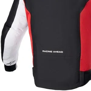 Jaqueta Alpinestars Monza Sport - Preto/Vermelho/Branco