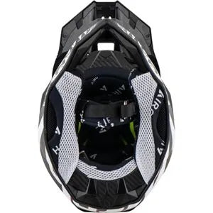 Capacete Airoh Twist 2.0 Mask Preto/Branco Fosco